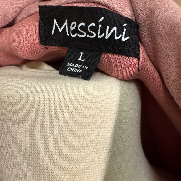 Messini women’s pinkdouble-breasted blazer-style jacket - Picture 4 of 8